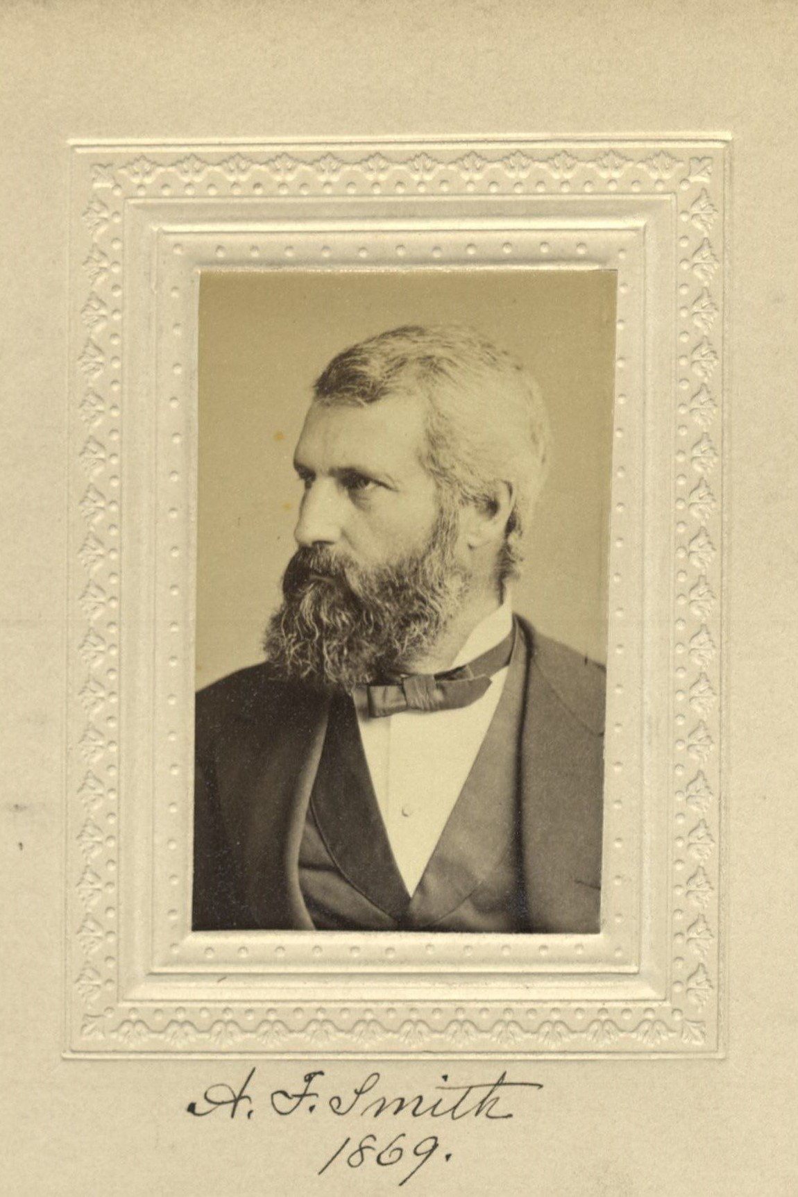 Member portrait of Augustus F. Smith